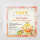 Search for princess carriage sweet 16 invitations Party