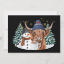 Search for cow christmas invitations Santa