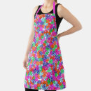 Search for multicolored aprons Flower