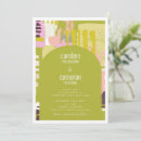 Search for lime green wedding invitations Contemporary