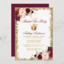 Search for winter tea bridal shower invitations Rustic