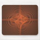 Search for fractal image mousepads Red