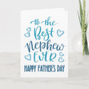 Search for nephew on fathers day cards Blue