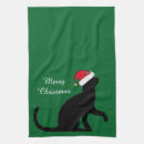 Search for christmas cat tea towels Cute