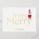 Search for cute elf christmas cards Non photo