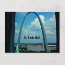 Search for st louis arch postcards Mississippi river