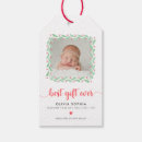 Search for baby announcement gift tags Watercolor