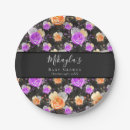 Search for halloween baby shower plates Black