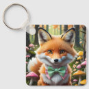 Search for cute fox key rings Kawaii