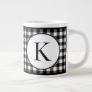 Search for buffalo plaid coffee mugs Monogrammed
