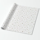 Search for white star wrapping paper Celestial
