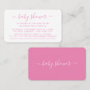 Search for pink and white baby shower invitations Simple