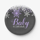 Search for purple christmas plates Christmas baby shower
