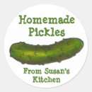 Search for homemade pickle stickers Pickled