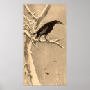 Search for crow in snow posters Vintage