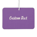 Search for purple car air fresheners Script