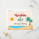 Search for postcard christmas invitations Christmas in july