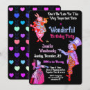 Search for vintage alice in wonderland invitations Don't be late
