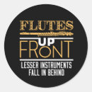 Search for flute players stickers Marching band