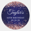 Search for rose gold navy blue stickers Glam