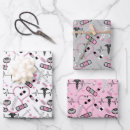 Search for nursing wrapping paper Hearts