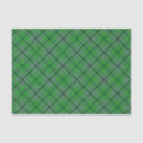 Search for dark green tissue paper Plaid