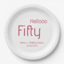 Search for 50th birthday plates Unique