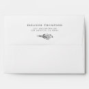 Search for boho wedding mailing accessories Black and white