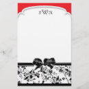 Search for modern christmas stationery paper Red