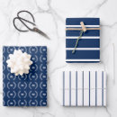 Search for navy blue and white stripes wrapping paper Lines