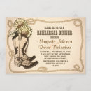 Search for cowboy rehearsal dinner invitations Country