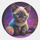 Search for yarn ball stickers Kitten