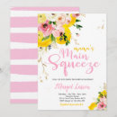 Search for lemonade baby shower invitations Mama's main squeeze