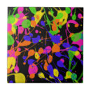 Search for paint splatter tiles Abstract