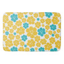 Search for yellow daisy bath mats Retro