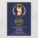 Search for fox baby boy shower invitations Forest