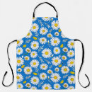 Search for flowery aprons White