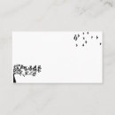 Search for birds business cards Leaves