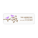 Search for lovebirds return address labels Nature