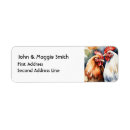 Search for rooster return address labels Bird