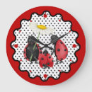 Search for ladybug clocks Flower