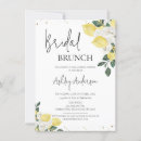 Search for lemon bridal brunch invitations Citrus
