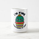 Search for everything is fine mugs Cute