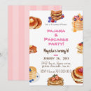 Search for pancakes and pajamas invitations Watercolor