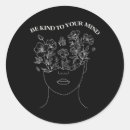 Search for self awareness stickers Mental health recovery