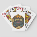 Search for camping playing cards Poker