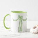 Search for green ribbon mugs Cute