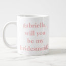 Search for party lights mugs Bridesmaid