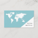 Search for travel agency business cards International