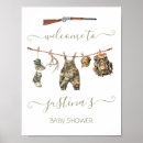Search for hunting posters Baby shower